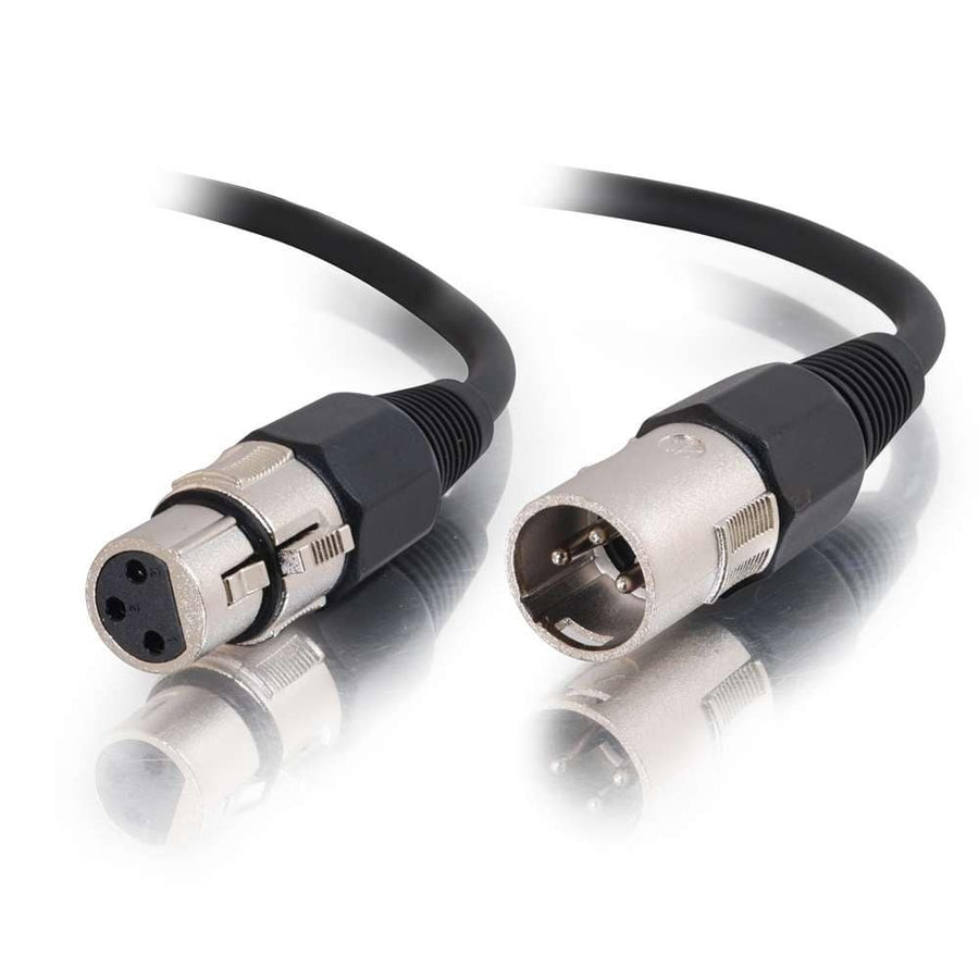 3ft (0.9m) Pro-Audio XLR Male to XLR Female Cable