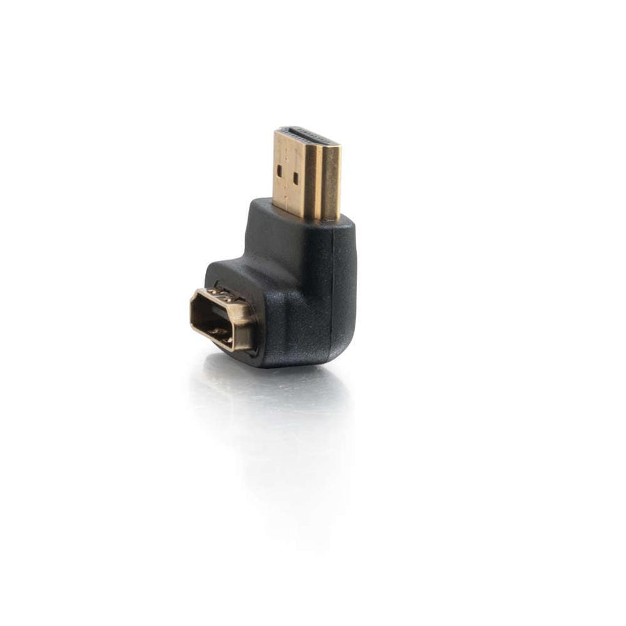 HDMI® Male to HDMI® Female 90° Down Adapter