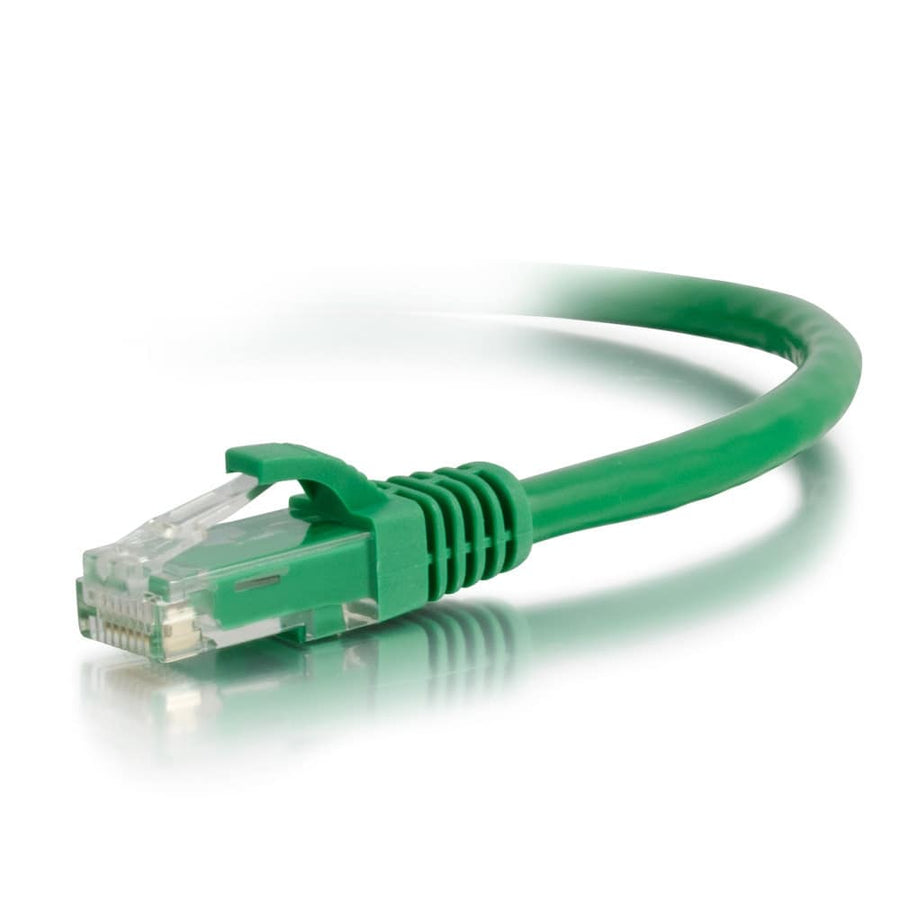 25ft (7.6m) Cat6a Snagless Unshielded UTP Ethernet Network Patch Cable - Green