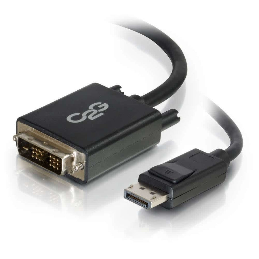 3ft (0.9m) DisplayPort™ Male to Single Link DVI-D Male Adapter Cable - Black