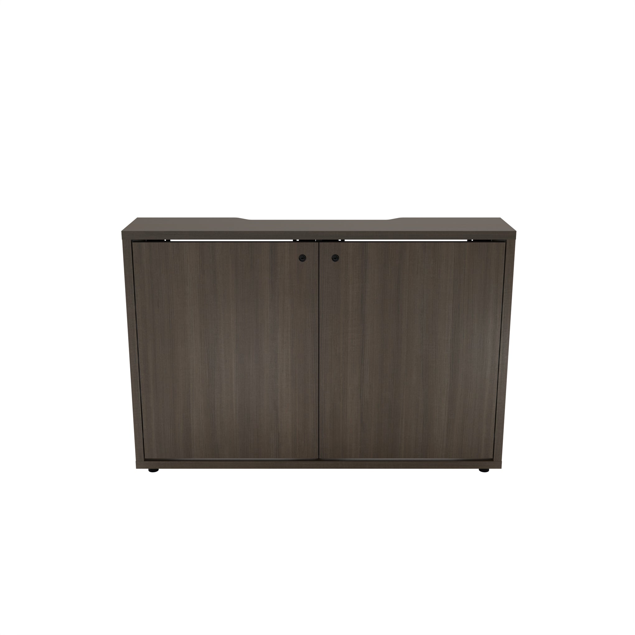 C3K2D1MHC8C8B2ZP01 - Middle Atlantic - C3 Series HPL Woodkit 2 Bay 32 Inches High Wilsonart Studio Teak Cabinet and Doors