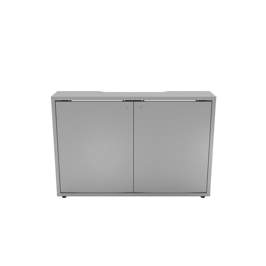 C3K2D1MHD8D8A1ZP01 - Middle Atlantic - C3 Series HPL Woodkit 2 Bay 32 Inches High Wilsonart Designer White Cabinet and Doors