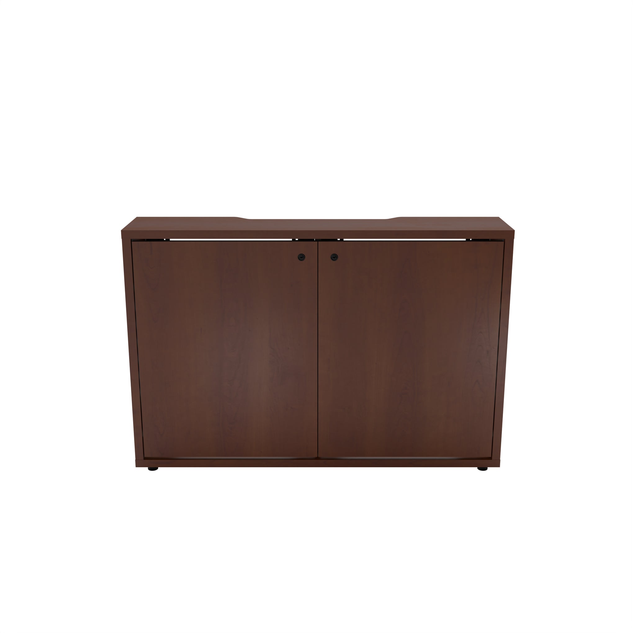 C3K2D1MHE0E0B2ZP01 - Middle Atlantic - C3 Series HPL Woodkit 2 Bay 32 Inches High Wilsonart Biltmore Cherry Cabinet and Doors