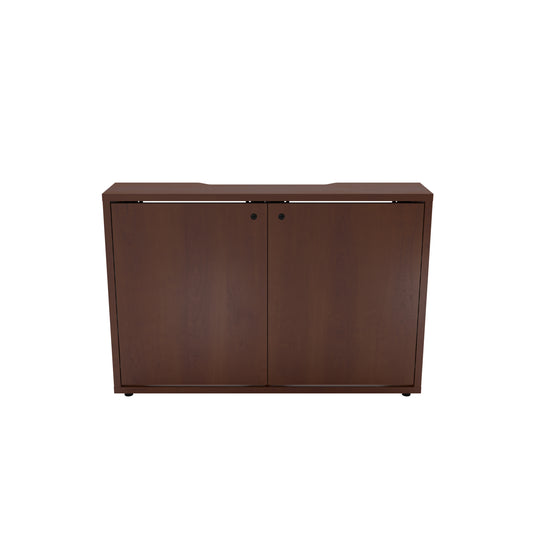 C3K2D1MHE0E0B2ZP01 - Middle Atlantic - C3 Series HPL Woodkit 2 Bay 32 Inches High Wilsonart Biltmore Cherry Cabinet and Doors