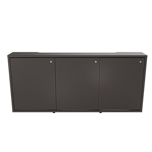 C3K3D1MHA3A3C3ZP01 - Middle Atlantic - C3 Series HPL Woodkit 3 Bay 32 Inches High Wilsonart Asian Night Cabinet and Doors