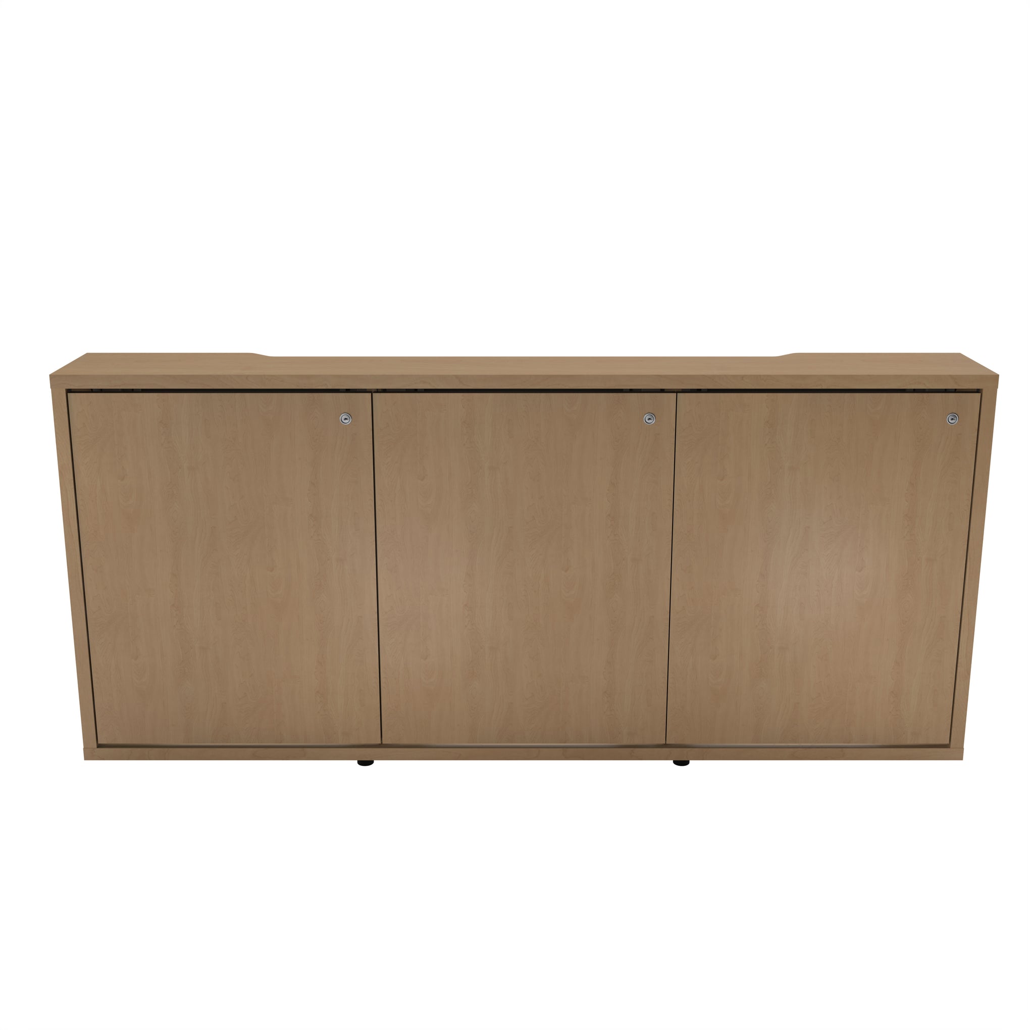 C3K3D1MHE1E1C3ZP01 - Middle Atlantic - C3 Series HPL Woodkit 3 Bay 32 Inches High Wilsonart Kensington Maple Cabinet and Doors