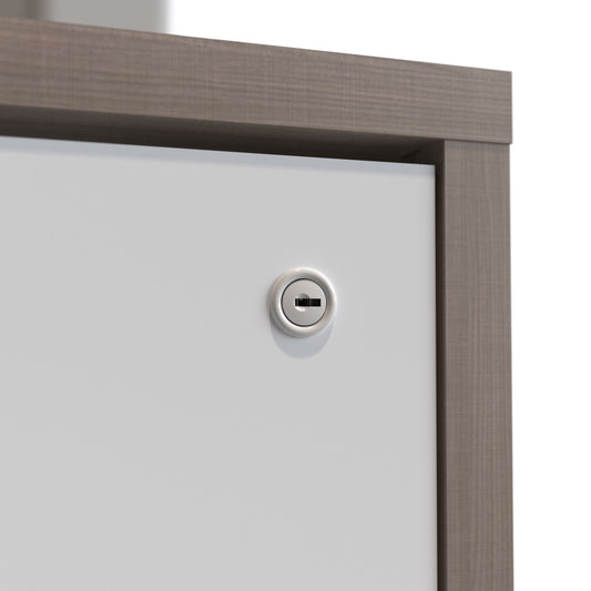 C3-LOCKKIT-WH - Middle Atlantic - C3 Series Credenza Lock Kit White
