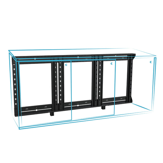 C3-WWHK1-24 - Middle Atlantic - C3 Series Credenza Woodworkers Kit 1 Bay 24 Inches High