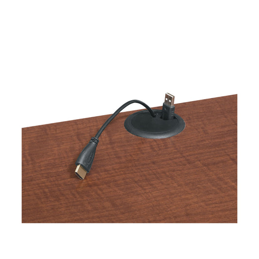 C5-CG-V - Middle Atlantic - C5 Credenza Cable Grommet for Veneer Wood Kits