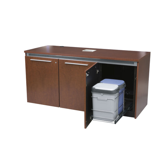 C5-WB - Middle Atlantic - C5 Credenza Wastebasket