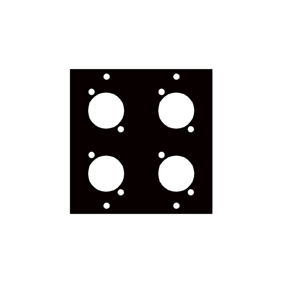 UCP Module with Four Canare Punchouts