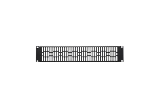 2U Steel Vented Blanking Panel; Fits all Component Series AV racks