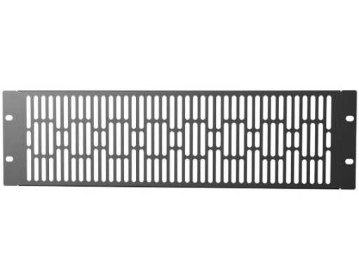 CAVBP3-B1 - Sanus - 3U Steel Vented Blanking Panel Fits all Component Series AV racks