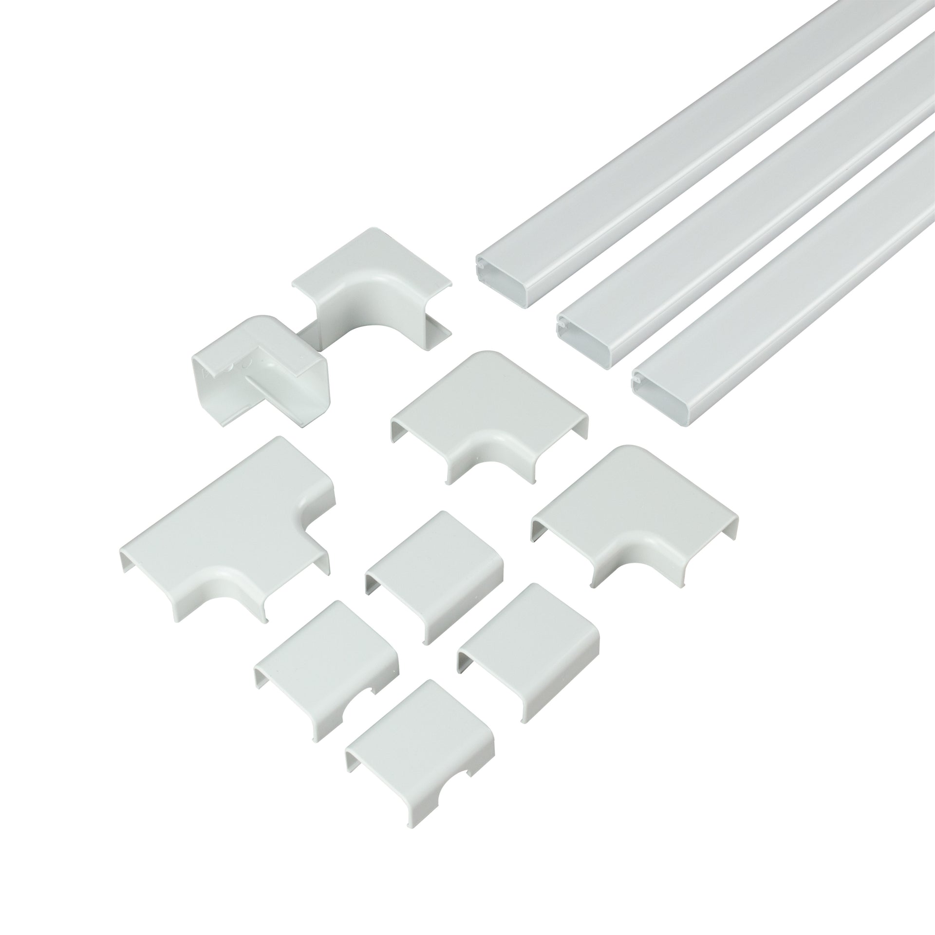 CCS3KWH - Sanus - Sanus 10Piece 45in x 15in PVC White CordCable Organization Kit