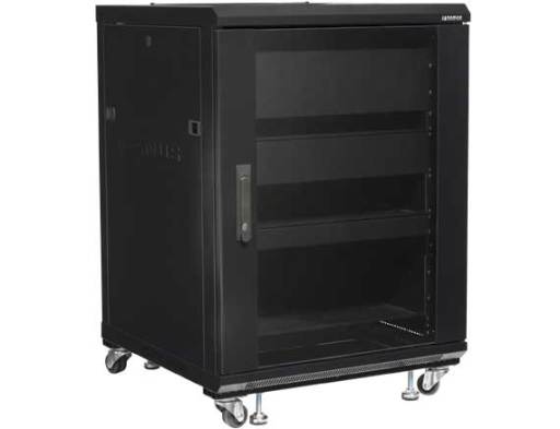 CFR2115-B1 - Sanus - 34 Tall AV Rack 15U Component rack for home theater equipment