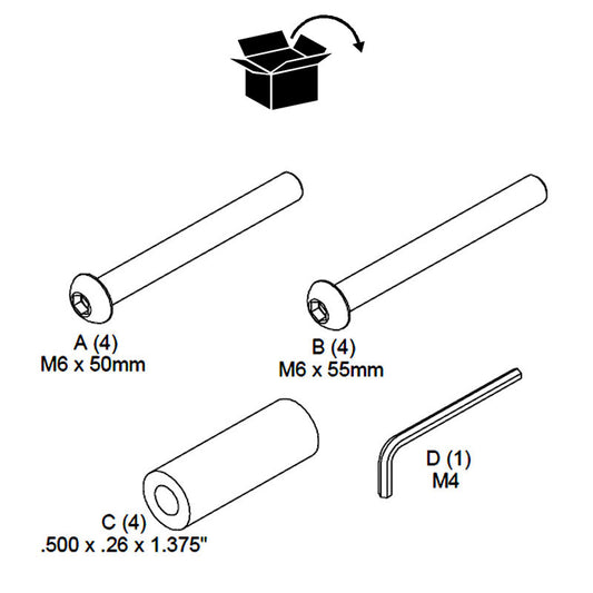 FHB5034 - Chief - Fusion and Thinstall Hardware KitsFHB5034