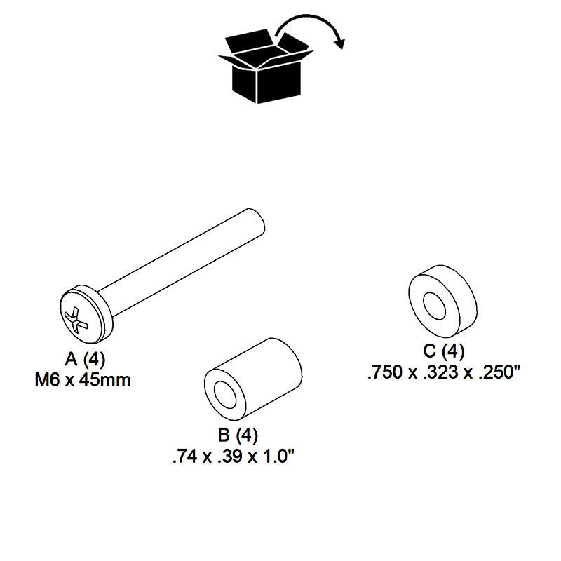 FHB5062 - Chief - Fusion and Thinstall Hardware KitsFHB5062
