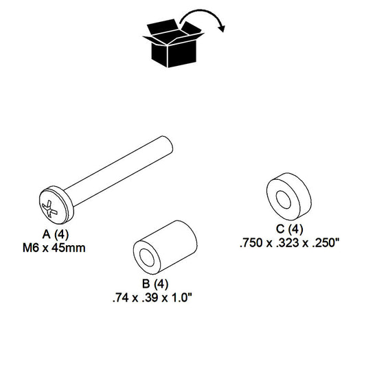 FHB5062 - Chief - Fusion and Thinstall Hardware KitsFHB5062
