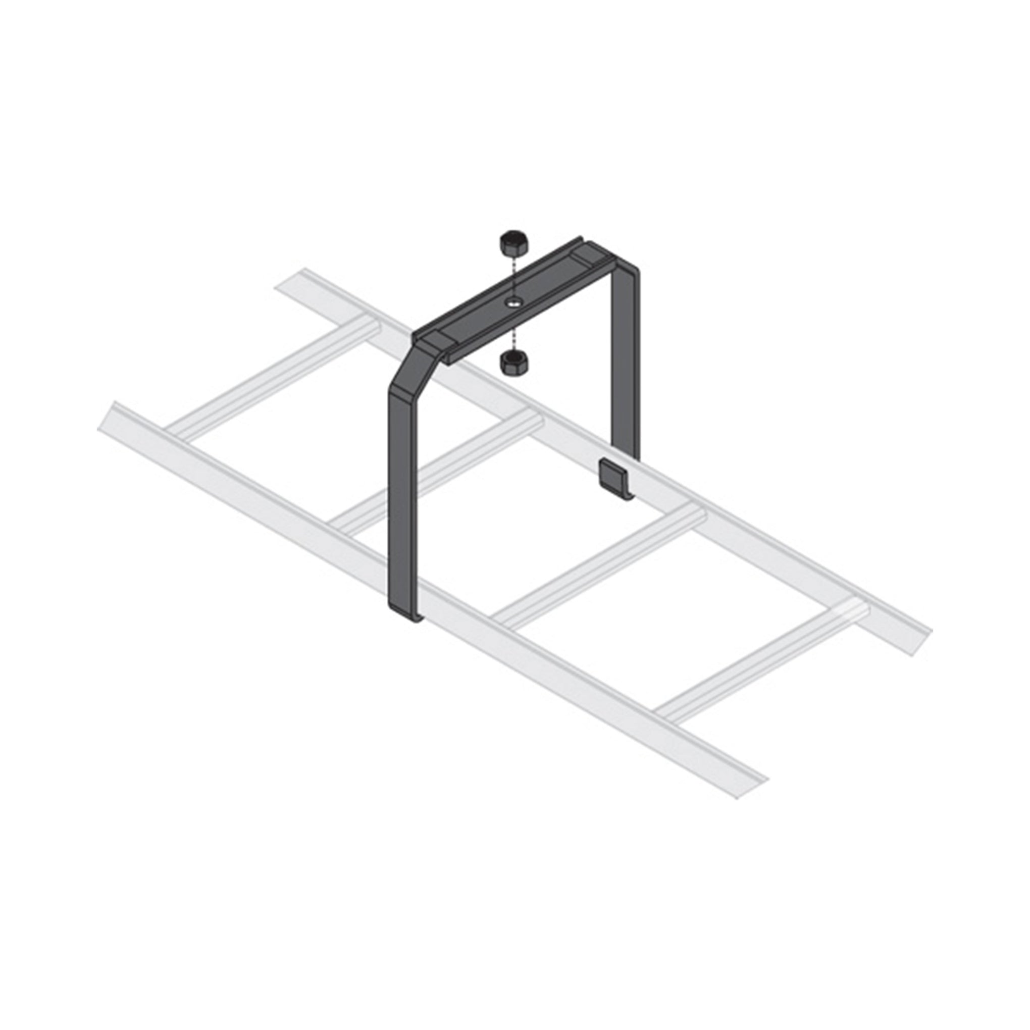 CLB-CSB - Middle Atlantic - Ladder Center Support Bracket 12 Inches Wide