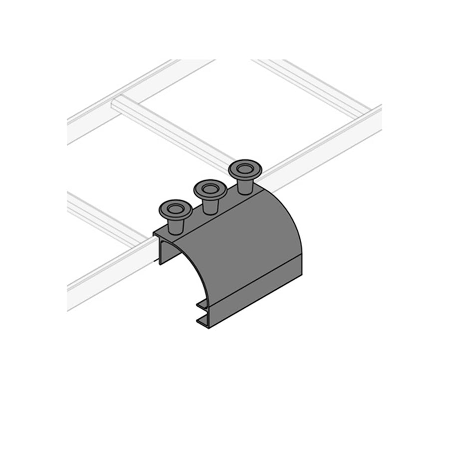 Ladder Side Drop with Spools, 8 Inches Wide