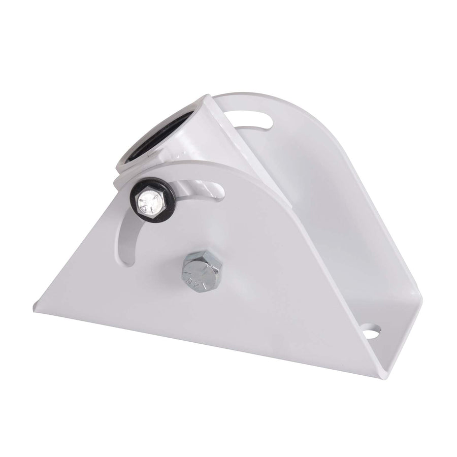 Angled Ceiling Plate in White