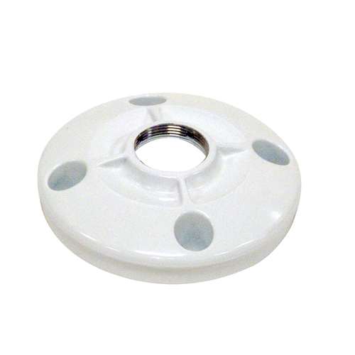 6 Inch (152 mm) Speed-Connect Ceiling Plate in White