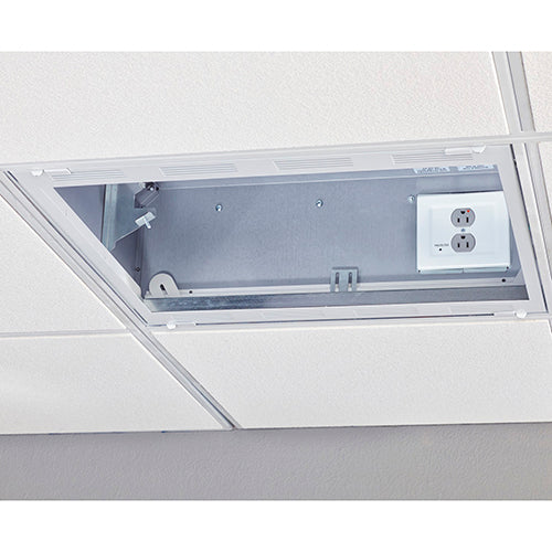 CMS492P2 - Chief - 2 x 2 Above Suspended Ceiling Storage Box with 2Gang Filter Surge
