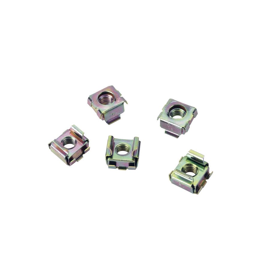6mm Cage Nuts - 100 Piece