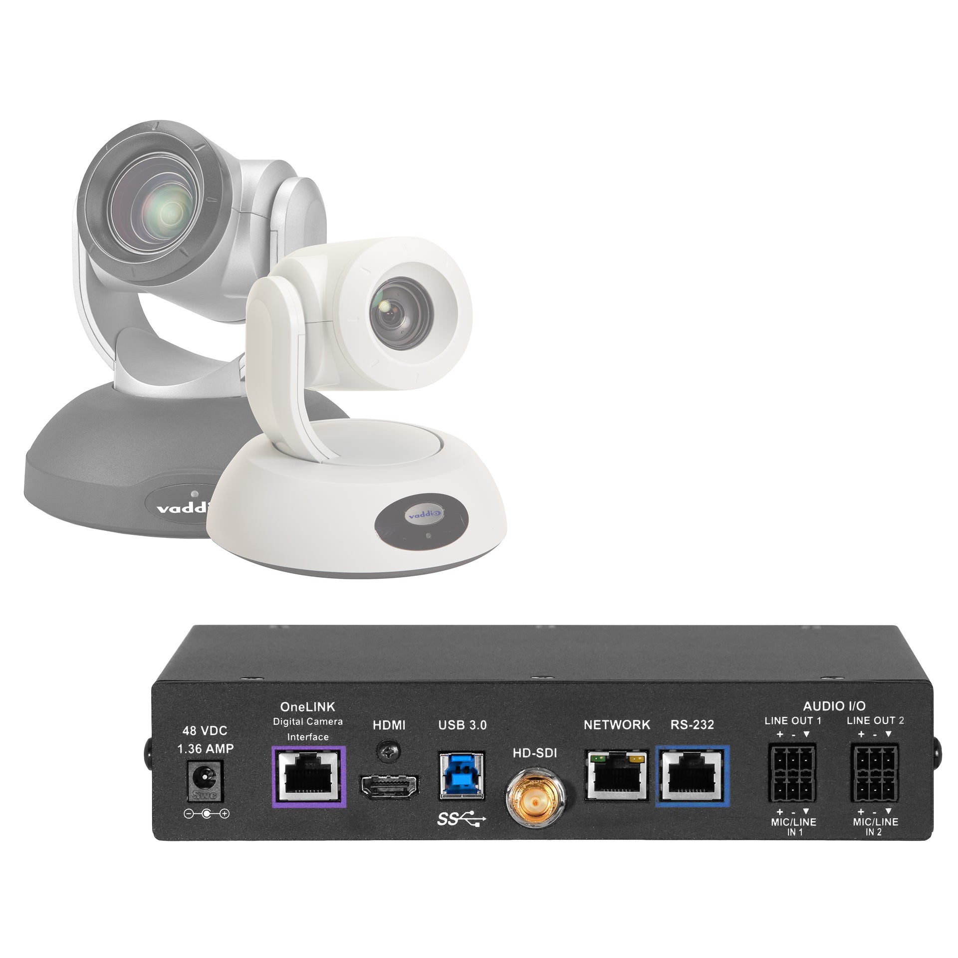 999-9675-000 - Vaddio - Cisco Codec Kit for OneLINK Bridge to Vaddio HDBaseT Cameras