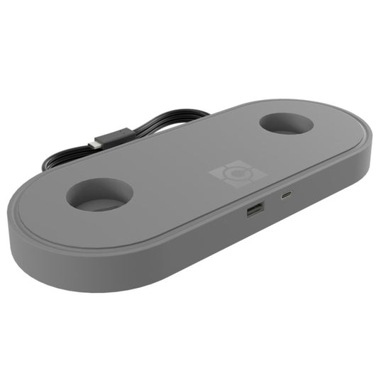 D2US-NA - Chief - Koncis USB Charging Hub for Koncis Dual Monitor Arm Silver