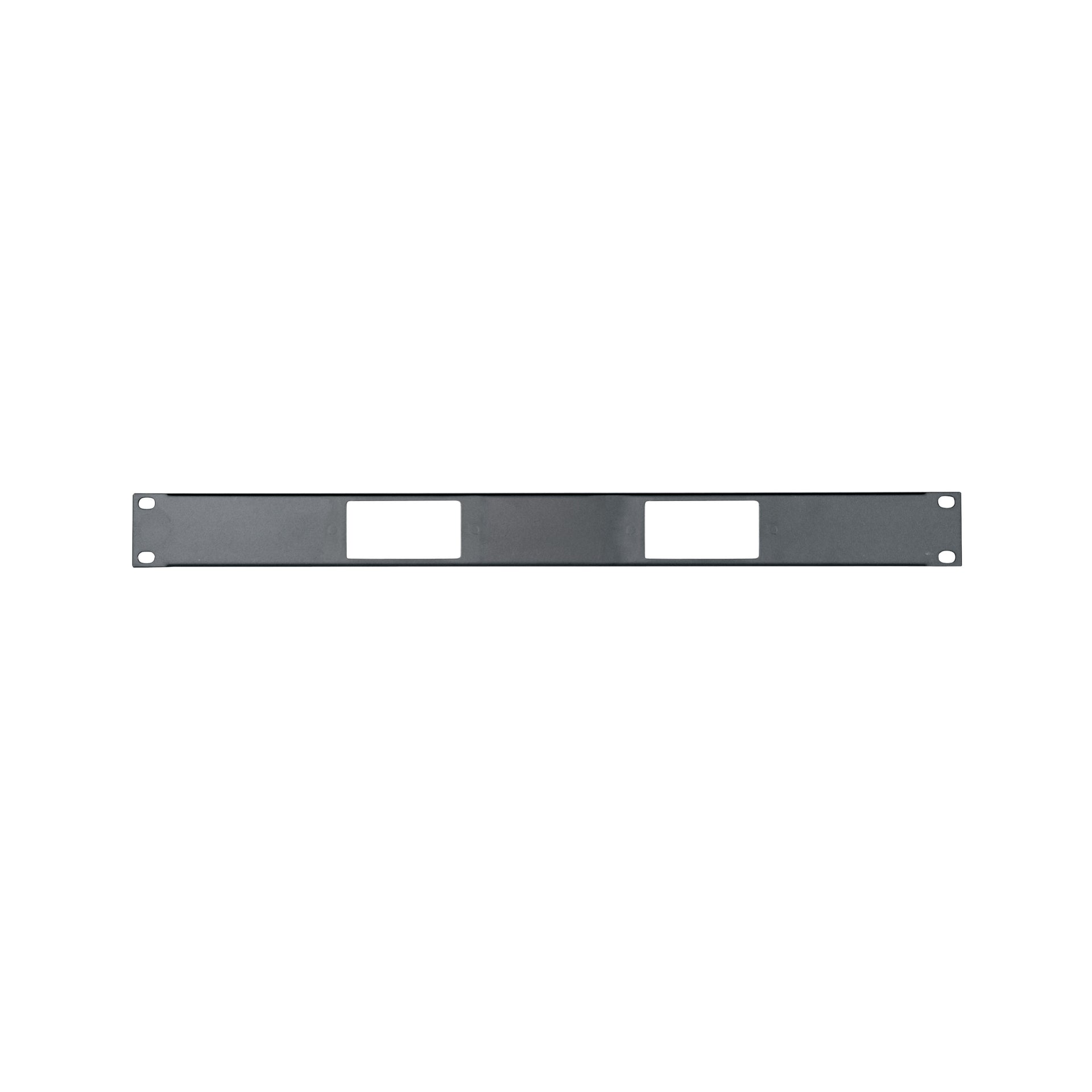 DECP-1X2 - Middle Atlantic - 1 RU Decora Device Panel for 2 Devices