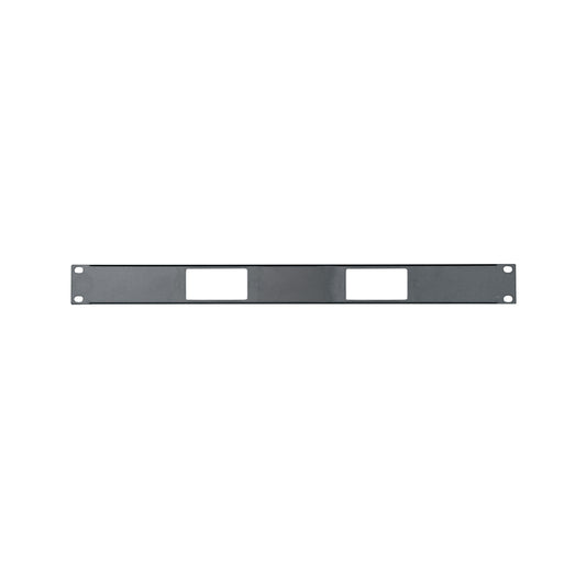 DECP-1X2 - Middle Atlantic - 1 RU Decora Device Panel for 2 Devices