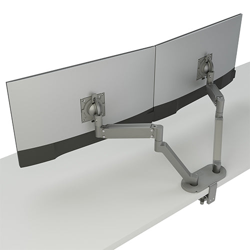 DMA2S - Chief - Koncis Monitor Arm Mount Dual Silver
