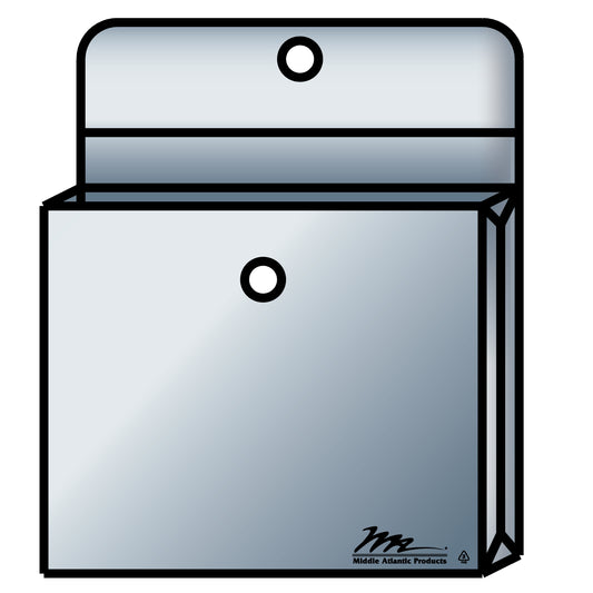 DOC-SACK - Middle Atlantic - Vinyl Document Holder for Standard Rear Doors