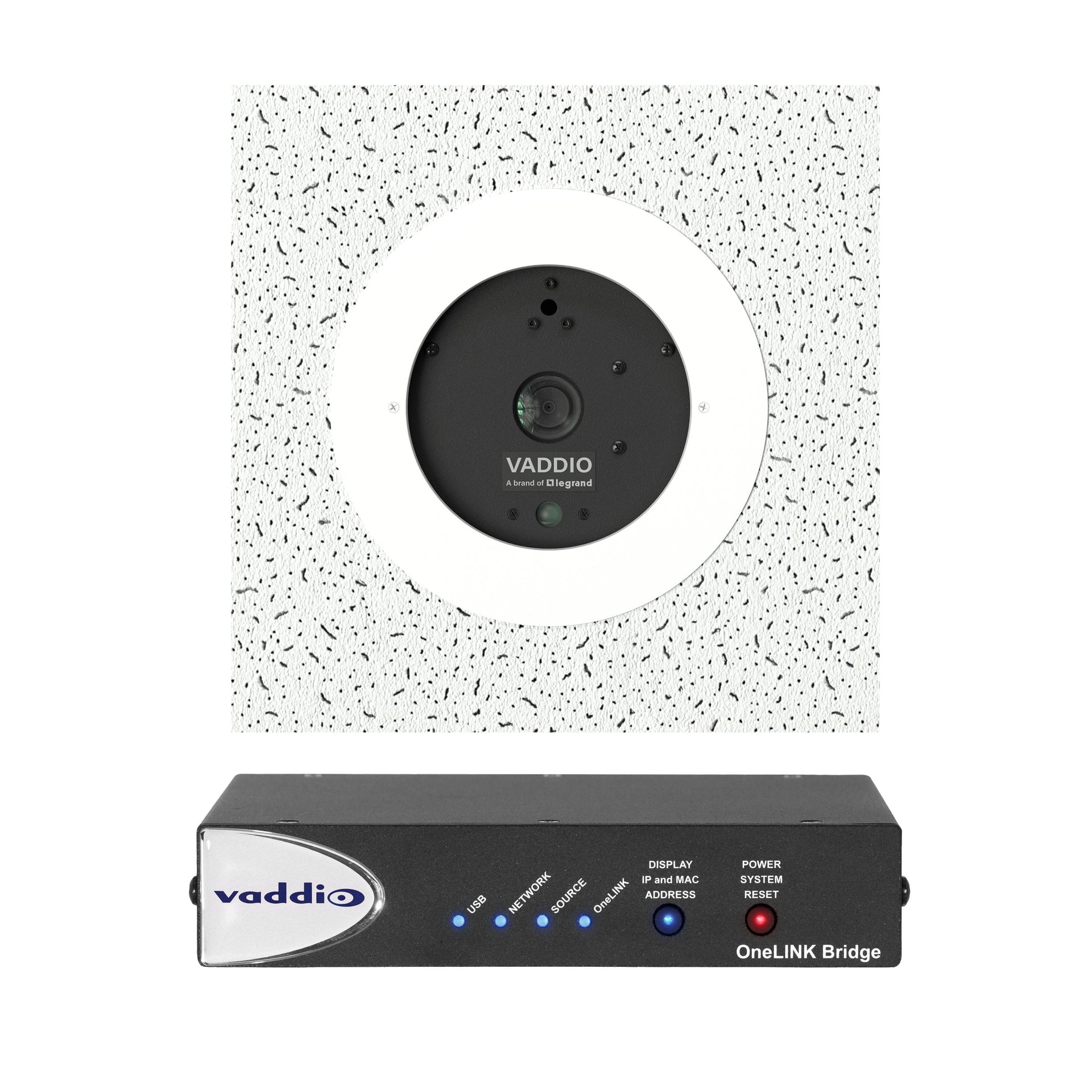 999-99680-300 - Vaddio - DocCAM 4K HDBT Document Camera with OneLINK Bridge