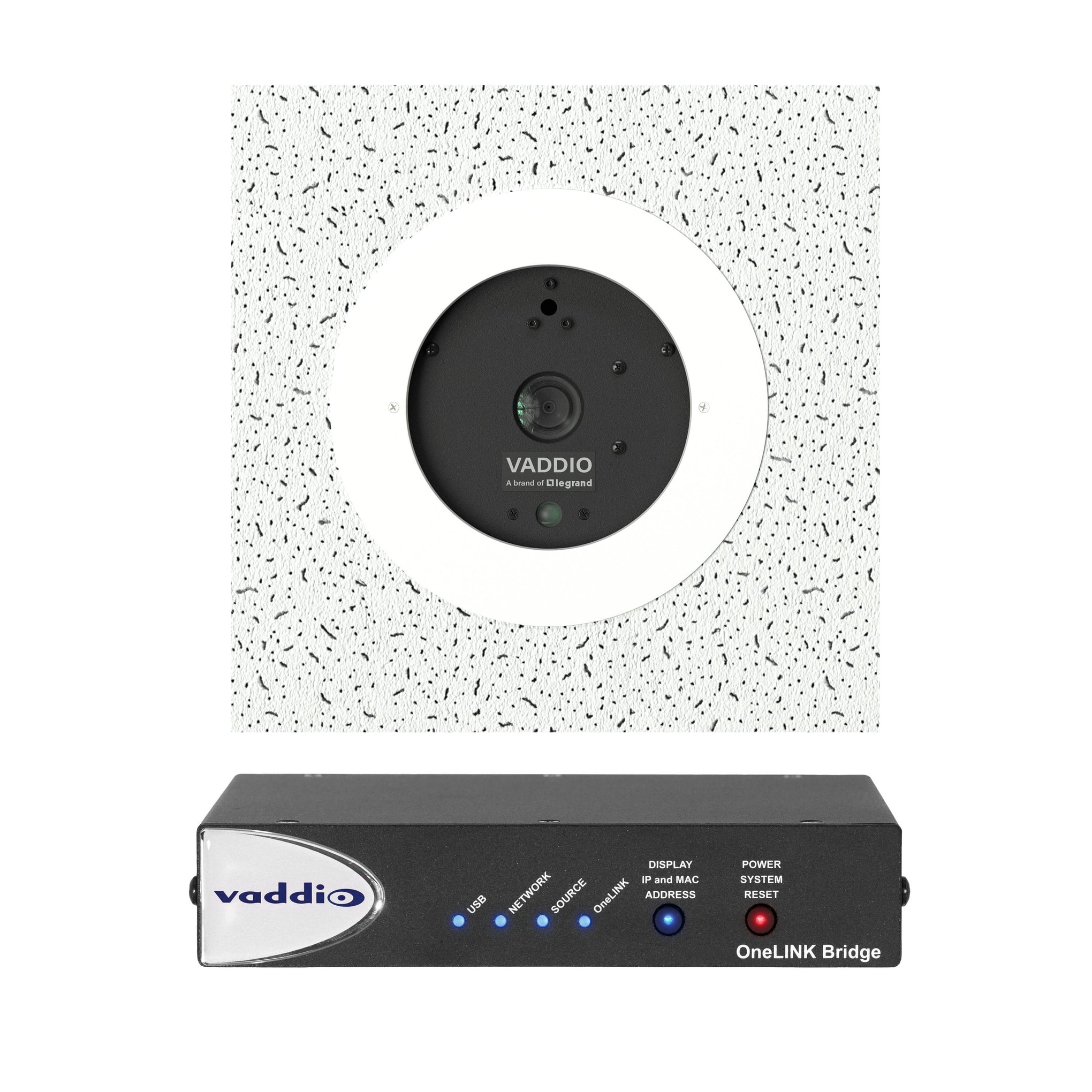 999-99680-300 - Vaddio - DocCAM 4K HDBT Document Camera with OneLINK Bridge