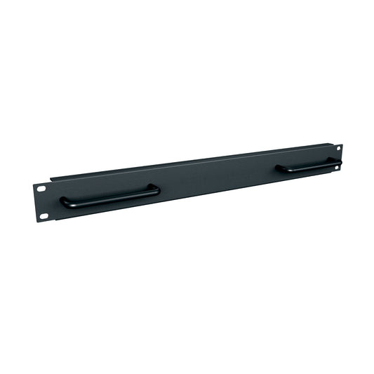 EB1-H - Middle Atlantic - 1 RU Flanged Blank Rack Panel with Handles Steel