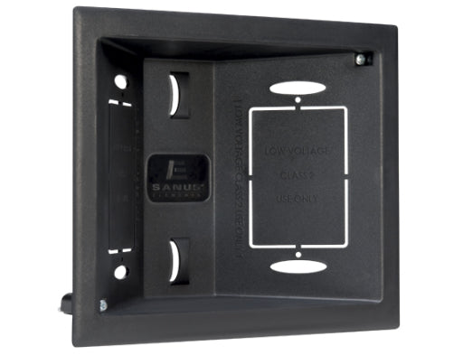 ELM803-B1 - Sanus - InWall Low Voltage Box Routes low voltage cables through wall for a flawless installation
