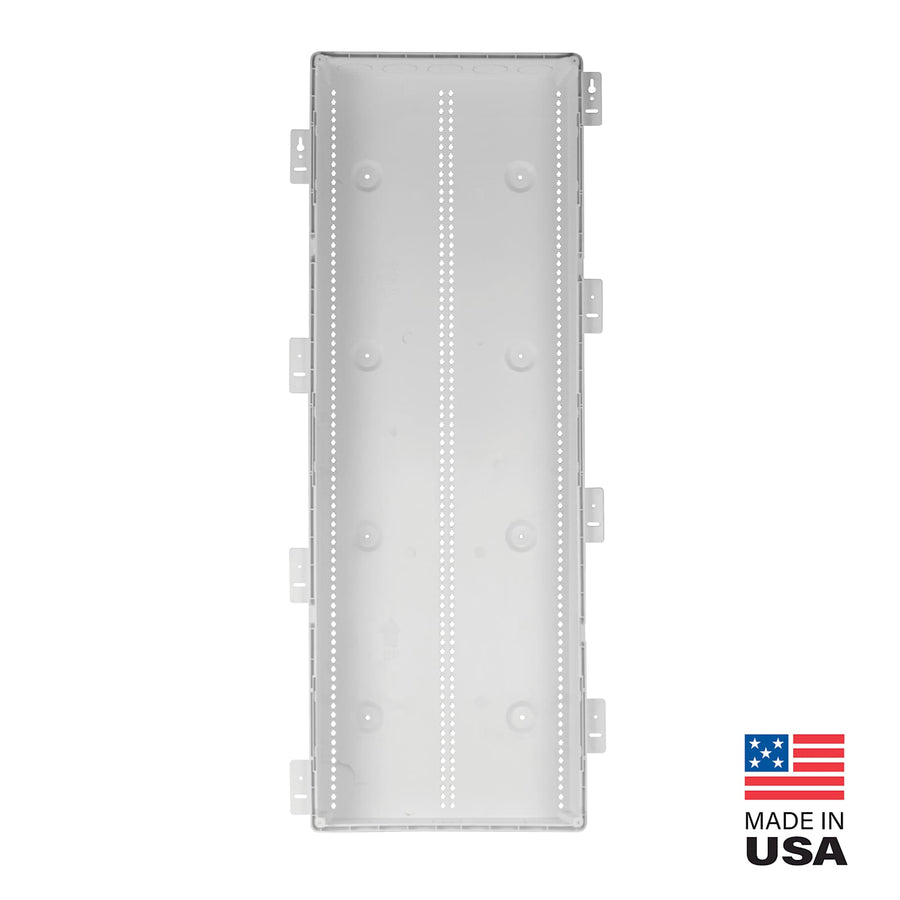 42 Inch Plastic Enclosure with Trim Ring and Hinged Door
