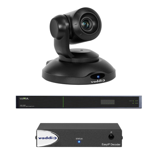 999-30201-000 - Vaddio - EasyIP 10 Base Kit with Professional IP PTZ Camera