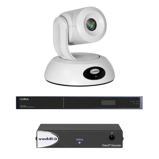 999-30232-000W - Vaddio - EasyIP 20 Base Kit with Professional IP PTZ Camera