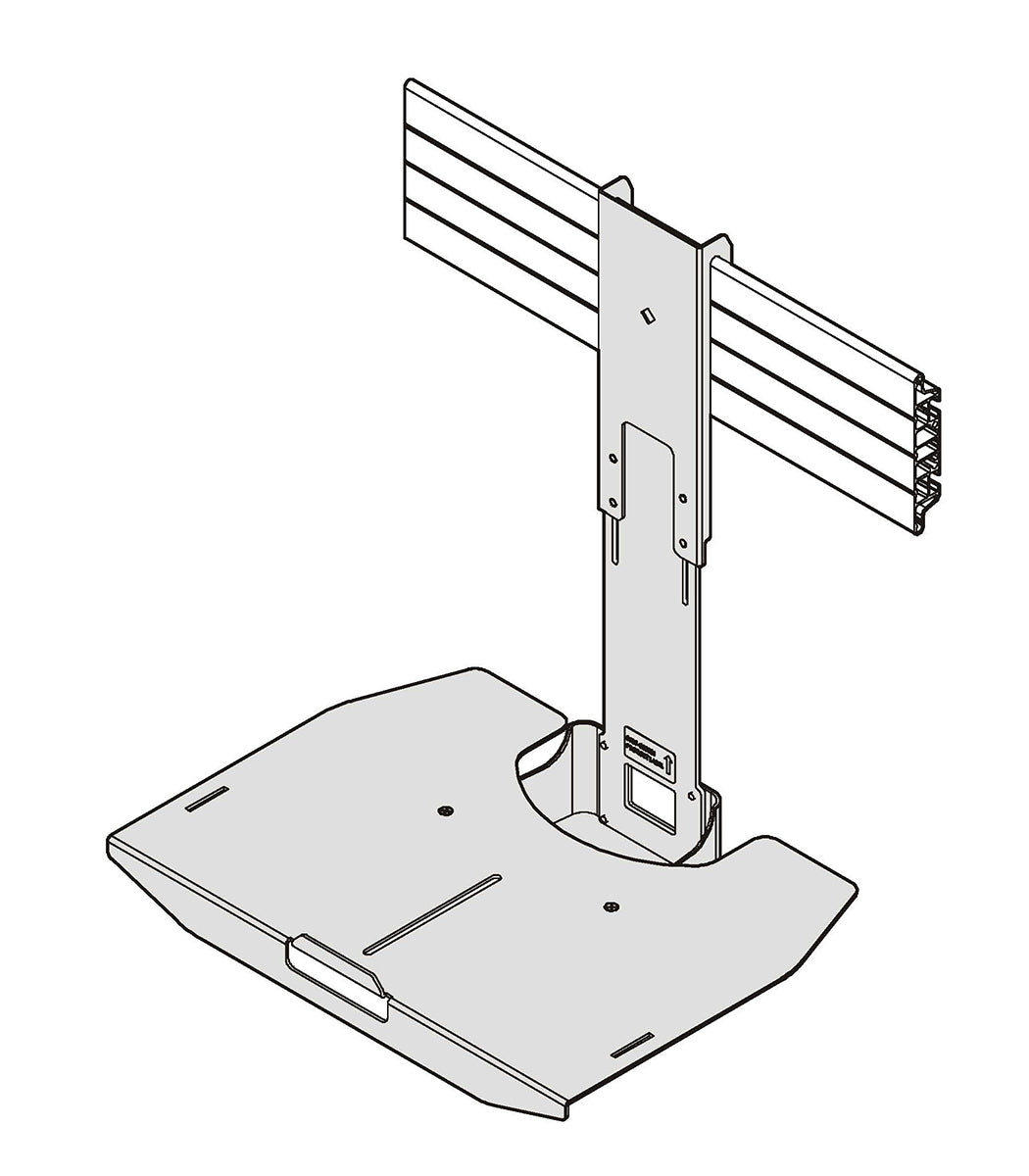 FCA500 - Chief - Fusion 18 Inch LOWER COMPONENTVC SHELF