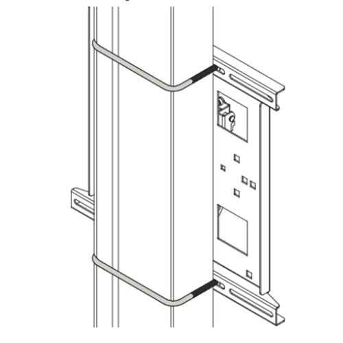 FCAVCSU80 - Chief - Square 8 x 6 UBolt Set