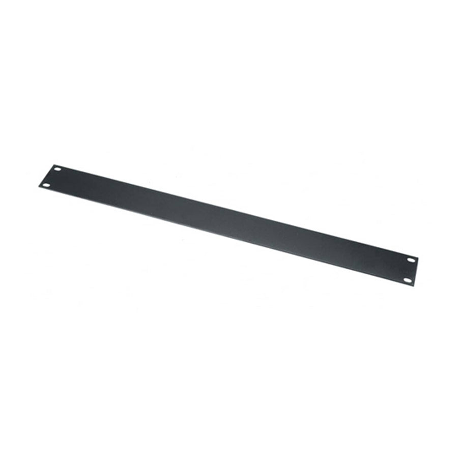 1 RU Flat Blank Rack Panel, Steel - 12 Piece Contractor Pack