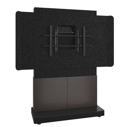 FM-DS-4875FS-AA3B - Middle Atlantic - Forum FreeStanding 48 2Bay Display Stand for 1 42 to 55 Display Dark Finish