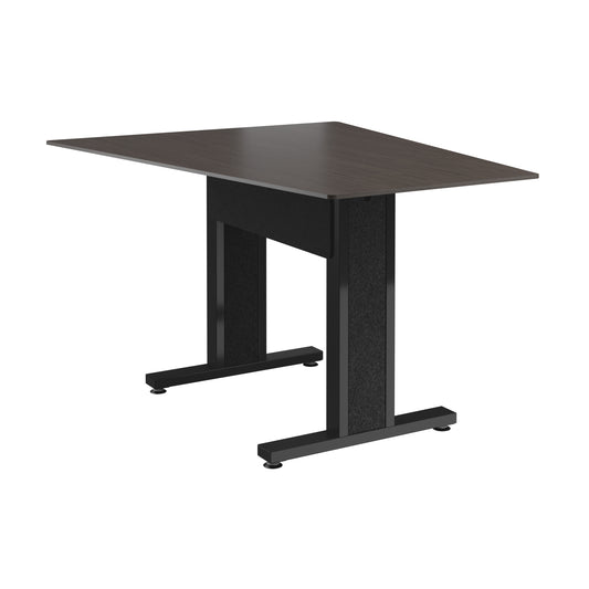 FM-TAN-0595438-A3B - Middle Atlantic - Forum 59 Angle Table for 3 to 5 People 38 Counter Height Asian Night Table Top with Dark Table Base
