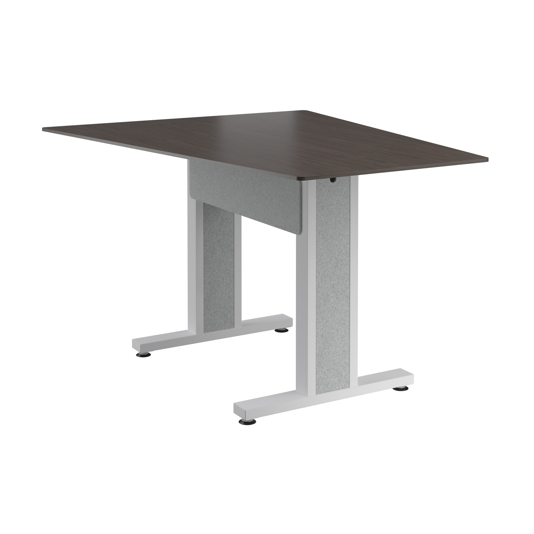 FM-TAN-0595438-A3W - Middle Atlantic - Forum 59 Angle Table for 3 to 5 People 38 Counter Height Asian Night Table Top with Light Table Base