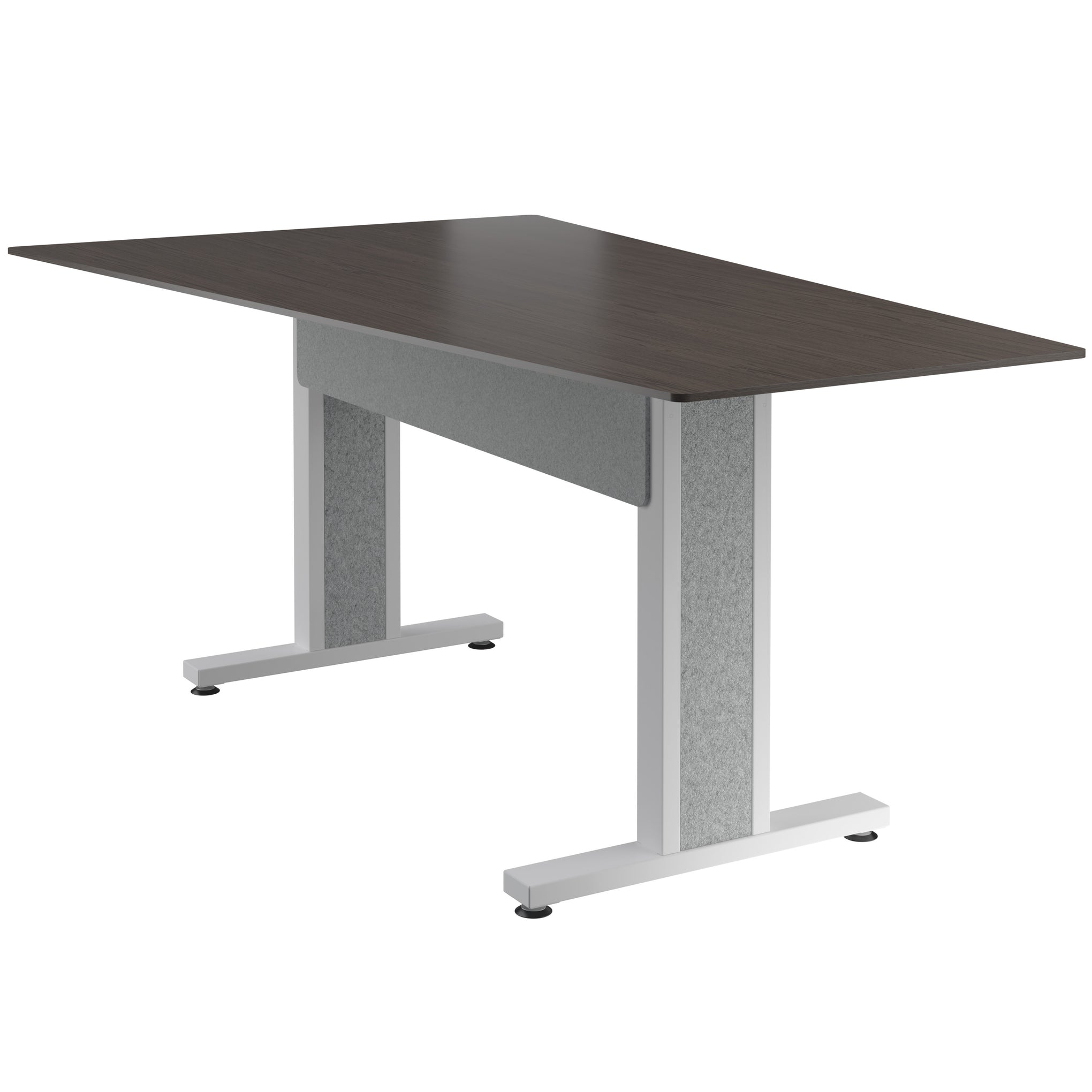 FM-TAN-0905438-A3W - Middle Atlantic - Forum 90 Angle Table for 5 to 7 People 38 Counter Height Asian Night Table Top with Light Table Base