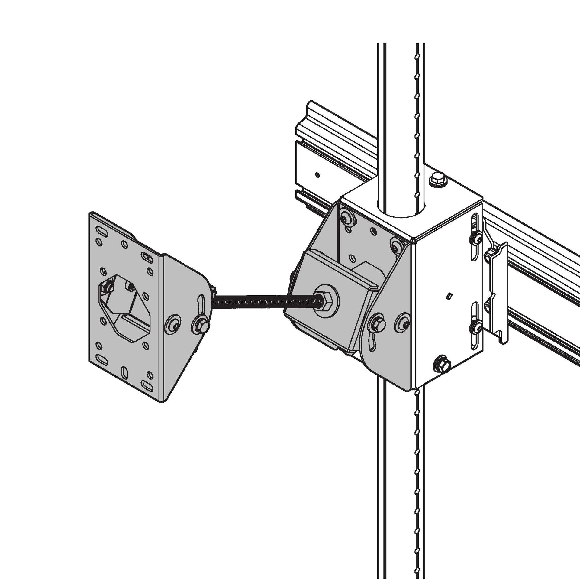 FMSSTRM - Chief - Fusion Stabilizer Threaded Rod Mount