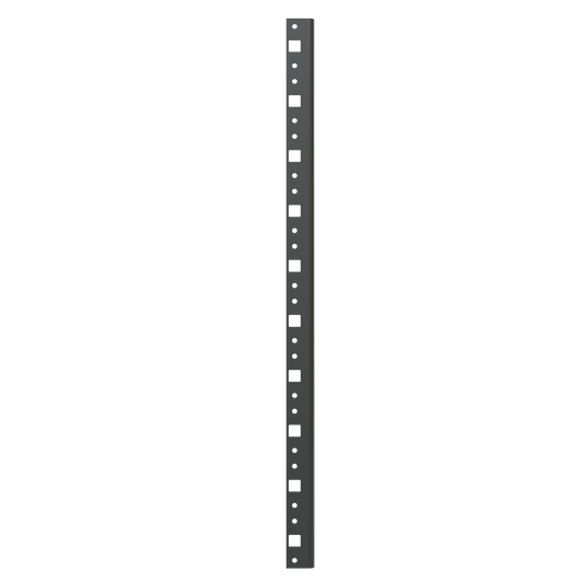 FWD-DWR-RR12 - Middle Atlantic - Forward Rear Rackrail for DWR 12RU